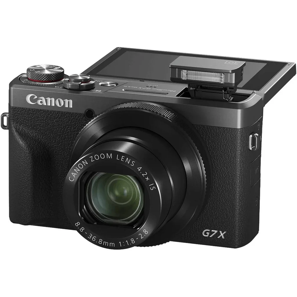 Canon PowerShot G7 X Mark III Kit 30th Anniversary Limited Edition, 3.0" Touch LCD, 20.2MP 1" Stacked CMOS Sensor, 4.2x Optical Zoom, Wi-Fi & BT, Graphite | G7 X Mark III-LE - Image 5