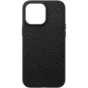 CROWNYX Regal Leather Case for Iphone 16 Pro Max, MagSafe Compatible, Anti-Slip Grip, Shockproof, Raised Camera Protection, Black | IP16PM-MGSF-RGL-BLK