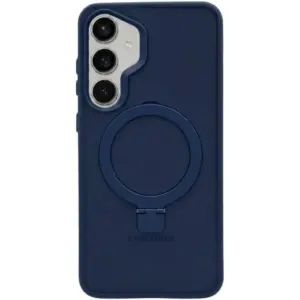 CROWNYX Aegis GripStand Pro Case for Samsung Galaxy S26 Plus, MagSafe Compatible, Shockproof, Slim Hybrid TPU Cover, Kickstand & Grip Ring, Blue | SAMS26PL-MGSF-AGSP-BLU