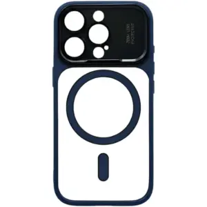 CROWNYX Fresh Aura Case for iPhone 14 Pro Max, Magsafe Compatible, Camera Control Cover, Military-Grade Drop Protection,TPU Case, Scretch Resistant, Blue | IP14PM-MGSF-FA-DB