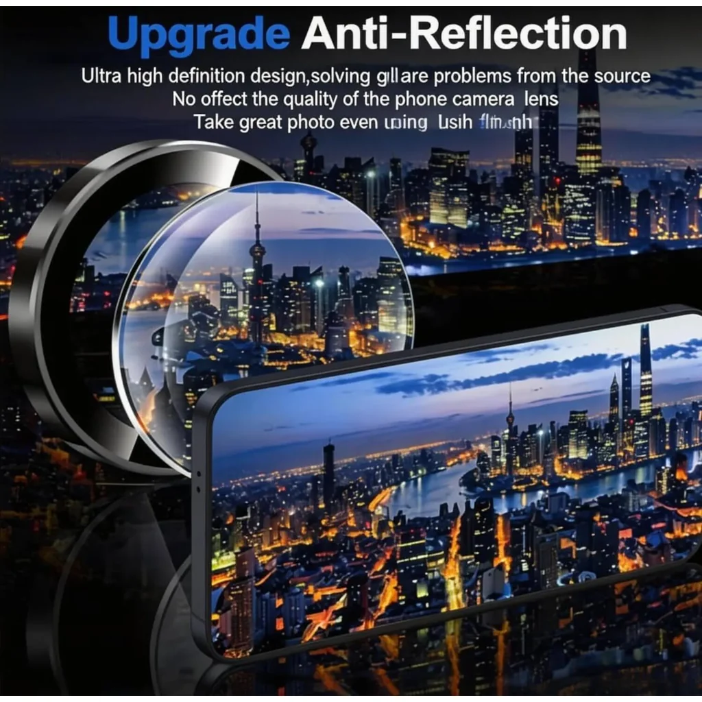 CROWNYX Camera 3D Individual Lens Protector for Samsung S26 Ultra, 9H Tempered Glass, Anti Scratch, Anti-Oil, Anti-Shock, Dirt Resistance, Bubble Free, Pack of 1 | SAM-S26ULT-3DINDVL-CLP - Image 4