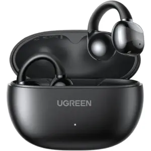 UGREEN HiTune S3 True Wireless Earbuds, Open Ear Bluetooth 5.4 Earphones, Clip On Sports Headphones, 30H Playtime, IPX5 Water Resistant, USB C Charging, Black | 45785