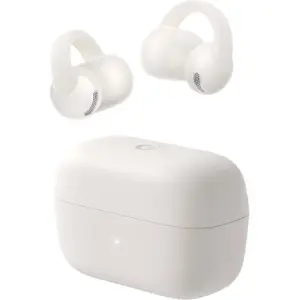 Anker Soundcore C50i, Open-Ear Headphones, Ultra-Comfort, FlexiClip Design, 12mm Drivers for Powerful Bass, AI Clear Calls, 28H Playtime, Secure Fit, Hi-Res, IP55, Bluetooth 6.0, White | C50i