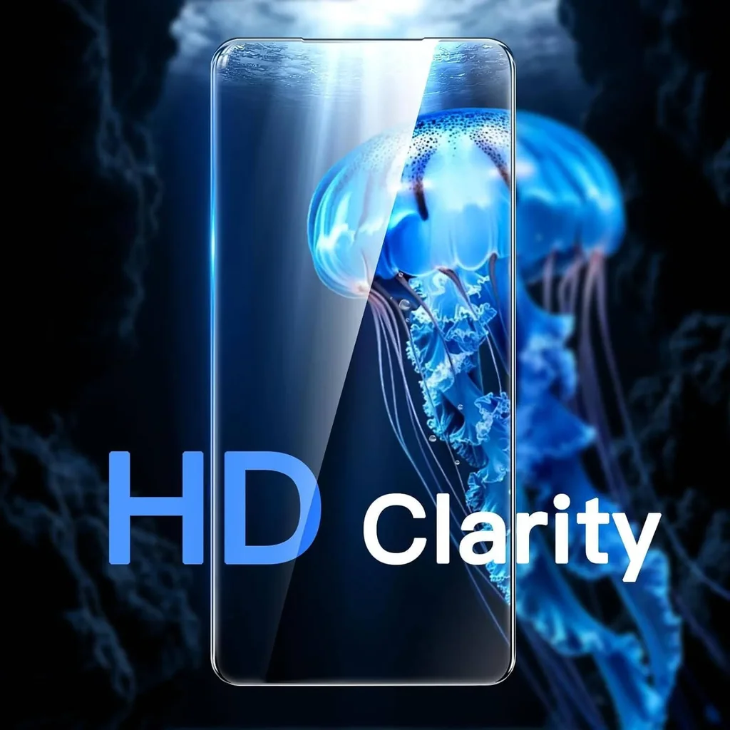 CROWNYX Clear Screen Protector for Samsung Galaxy S26 Ultra, 9H Hardness, Military Grade Shatterproof, Black Edge Tempered Glass with Easy Installation Tool, Case-Friendly, HD Clear | SAM-S26ULT-CSP - Image 4