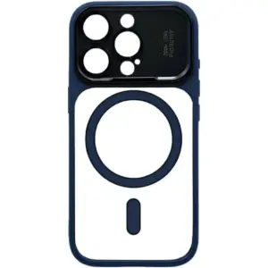 CROWNYX Fresh Aura Case for iPhone 16 Pro, Magsafe Compatible, Camera Control Cover, Military-Grade Drop Protection,TPU Case, Scretch Resistant, Blue | IP16P-MGSF-FA-DB