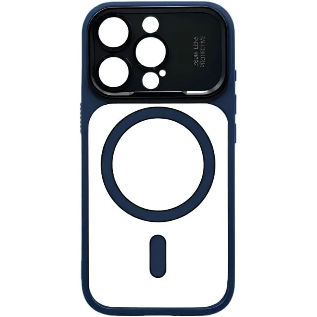 CROWNYX Fresh Aura Case for iPhone 16 Pro Max, Magsafe Compatible, Camera Control Cover, Military-Grade Drop Protection,TPU Case, Scretch Resistant, Blue | IP16PM-MGSF-FA-DB