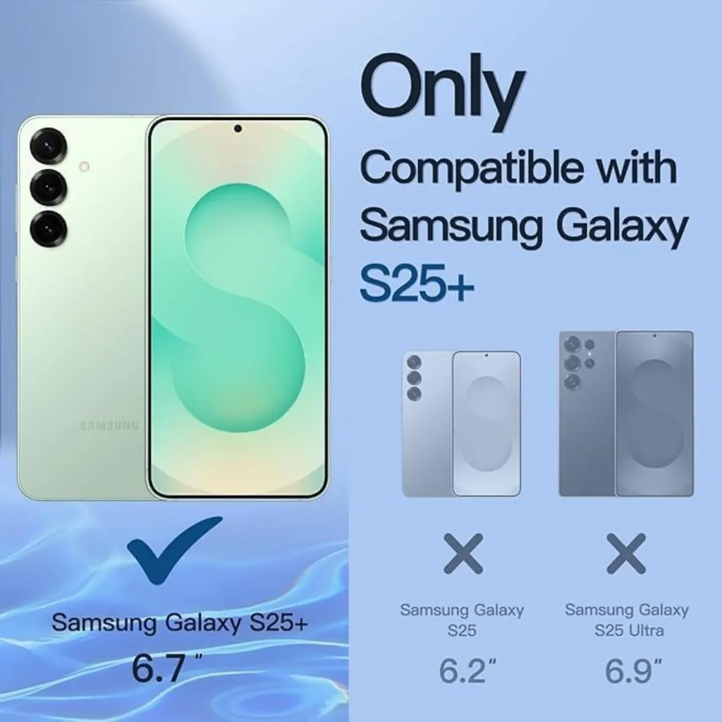 CROWNYX Privacy Screen Protector for Samsung Galaxy S25 Plus, Dust free, Anti Finger Print, Shatter Proof, Scratch Resistant, Anti Spy Tempered Glass Film with Easy Installation Kit | SAM-S25PL-GPSP - Image 3
