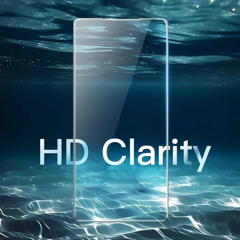 CROWNYX Clear Screen Protector for Samsung Galaxy S25 Plus, 9H Hardness, Military Grade Shatterproof, Black Edge Tempered Glass with Easy Installation Tool, Case-Friendly, HD Clear | SAM-S25PL-CSP - Image 3