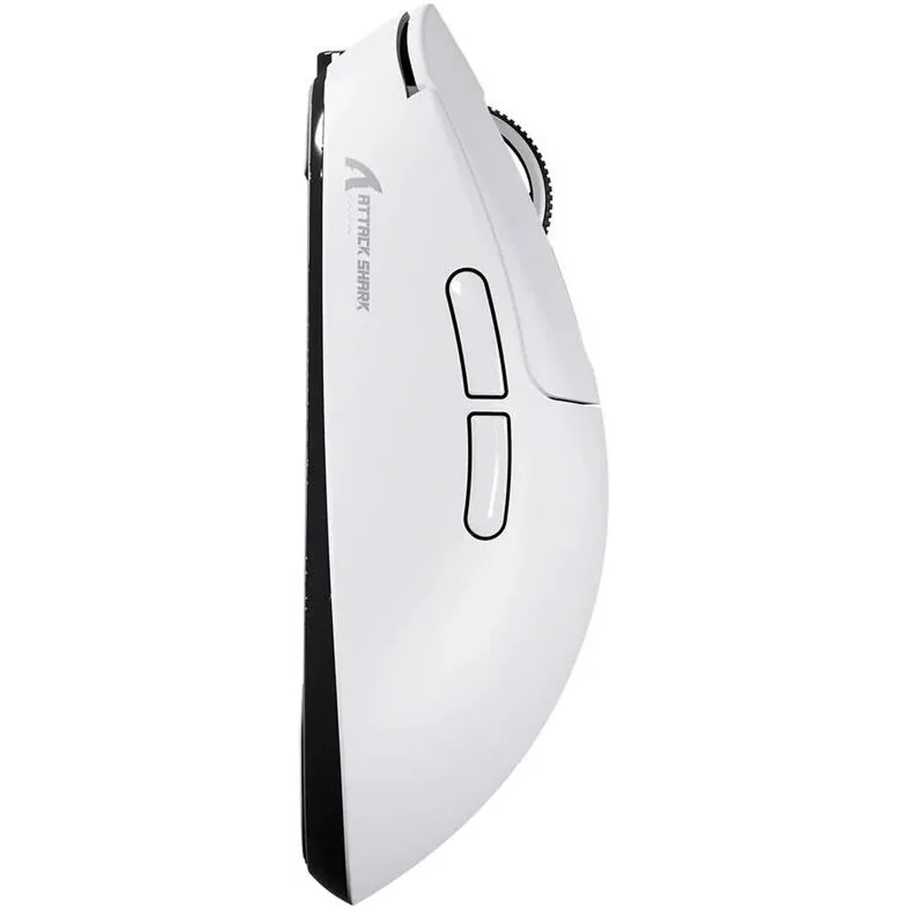 ATTACK SHARK X3 49g Ultralight Mouse, PixArt PAW3395 Gaming Sensor, BT/2.4G Wireless/Wired Gaming Mouse, 26000 DPI, 200 Hours Battery, Office Mice for Win11/Xbox/PS/Mac, White | X3 - Image 4