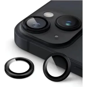 CROWNYX Camera 3D Individual Lens Protector for iPhone 15 or 15 Plus, 9H Tempered Glass, Anti Scratch, Anti-Oil, Anti-Shock, Dirt-Resistance, HD Night Shots Clear Image, Pack-1 | IP1515PL-3D-INDVL-CLP
