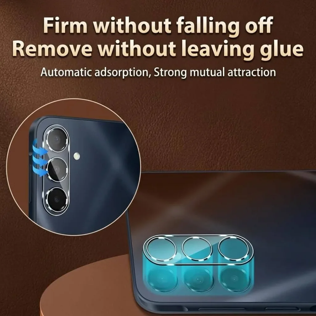 CROWNYX Camera Lens Protector for Samsung Galaxy S26, 9H Tempered Glass, Anti-Scratch, Anti-Oil, Anti-Shock, HD Clear, Night Shot Friendly, Bubble-Free Pack of 1 | SAM-S26-2D-CLR-CLP - Image 7
