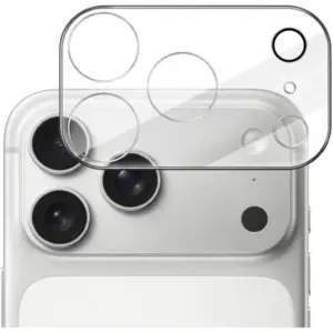 CROWNYX Camera Lens Protector for iPhone 17 Pro, 9H Tempered Glass, Anti-Scratch, Anti-Oil, Anti-Shock, HD Clear, Night Shot Friendly, Bubble-Free Camera Pack of 1 | IP17PRO-2D-CLR-CLP