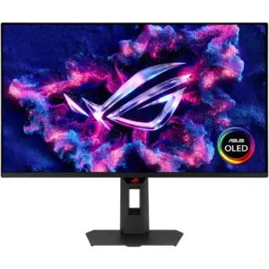 ASUS ROG Strix XG27UQDMS Gaming Monitor, 27" QD-OLED Display, 4K UHD Resolution, 240Hz Refresh Rate, 0.03ms (GtG) Response Time, AMD FreeSync Premium Pro & NVIDIA G-SYNC | 90LM0CW0-B01971