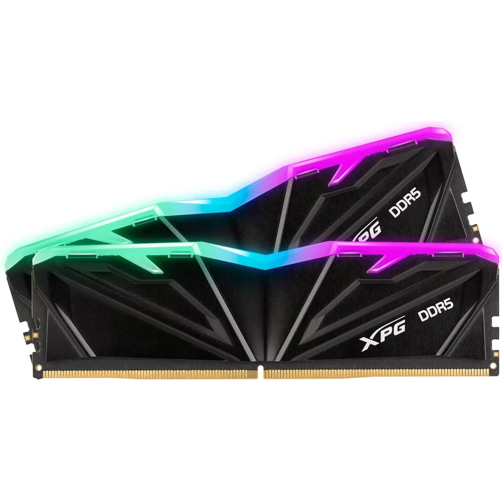 ADATA XPG ARMAX RGB DDR5 Desktop Memory, 32GB (2x 16GB) Capacity, 6000MT/s Memory Speed, CL36 CAS Latency, 1.35 Voltage, Intel XMP & AMD EXPO | AX5U6000C3616G-DTAMRBK
