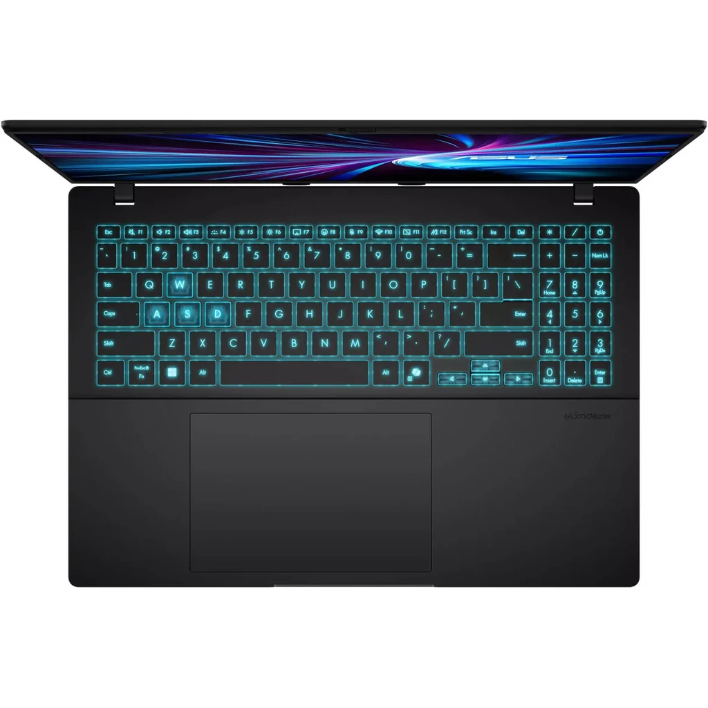 ASUS V16 V3607VU-RP092 Gaming Laptop, 16" WUXGA 144Hz Display, Intel Core 5 210H Processor, 16GB RAM, 1TB SSD, GeForce RTX 4050 6GB GPU, English Keyboard, NO OS, Black | 90NB15Q1-M00CU0 - Image 6