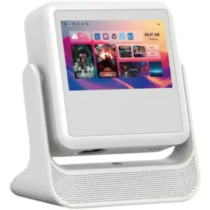 Azeon Smart Touch Screen Projector with Android OS, Full HD Home Cinema & Presentation Projector, WiFi & Bluetooth Enabled, Built-in Speaker, White | Smart Touch Screen