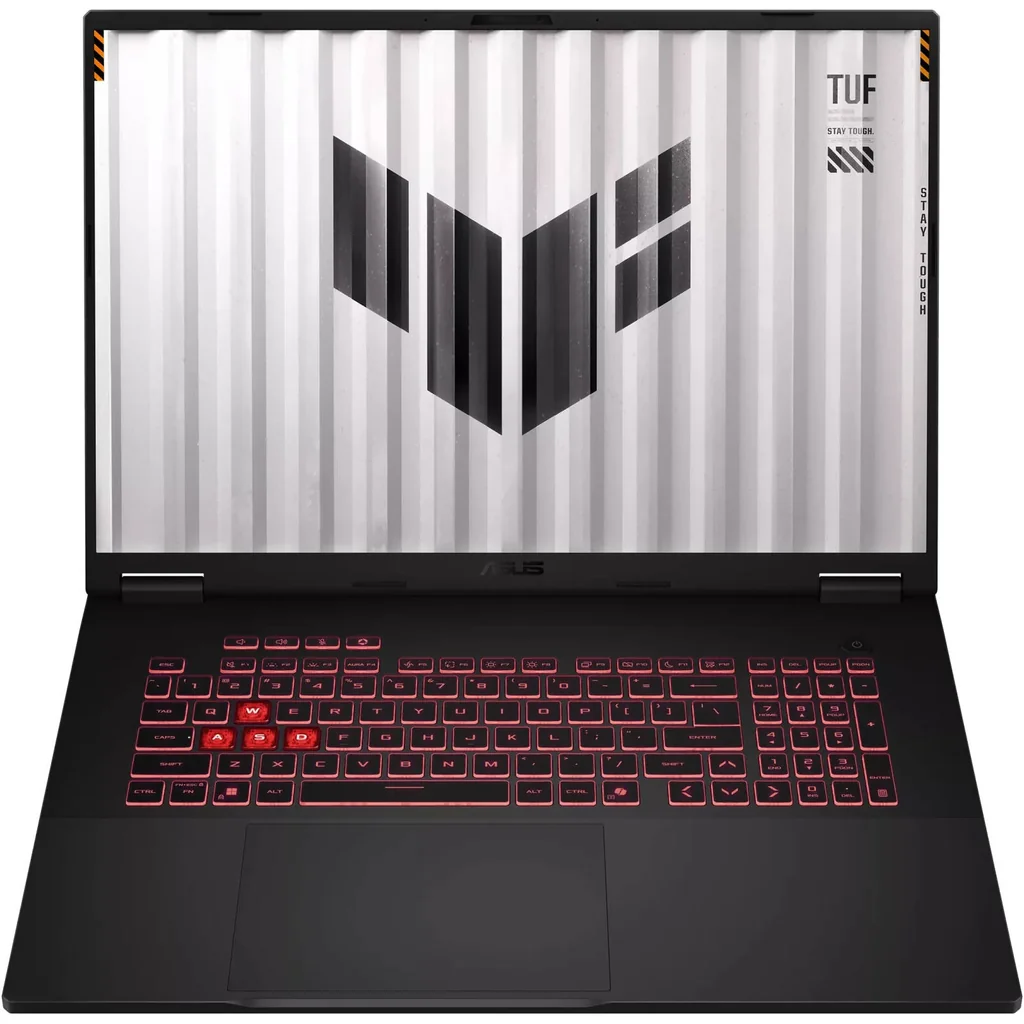 ASUS TUF Gaming A18 FA808UM Laptop, 18" WQXGA IPS 144Hz Display, AMD Ryzen 7 260, 16GB RAM, 1TB SSD, GeForce RTX 5060 8GB GPU, English K/B, Win 11, Jaeger Gray | 90NR0NN1-M000E0 - Image 4