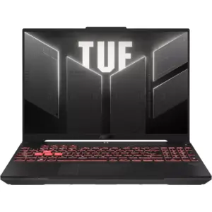 ASUS TUF A16 FA607NUQ Gaming Laptop, 16" WUXGA IPS 144Hz Display, AMD Ryzen 7 170, 16GB RAM, 512GB SSD, GeForce RTX 4050 6GB, English Keyboard, Win11Home, Mecha Gray | 90NR0QF3-M00CF0