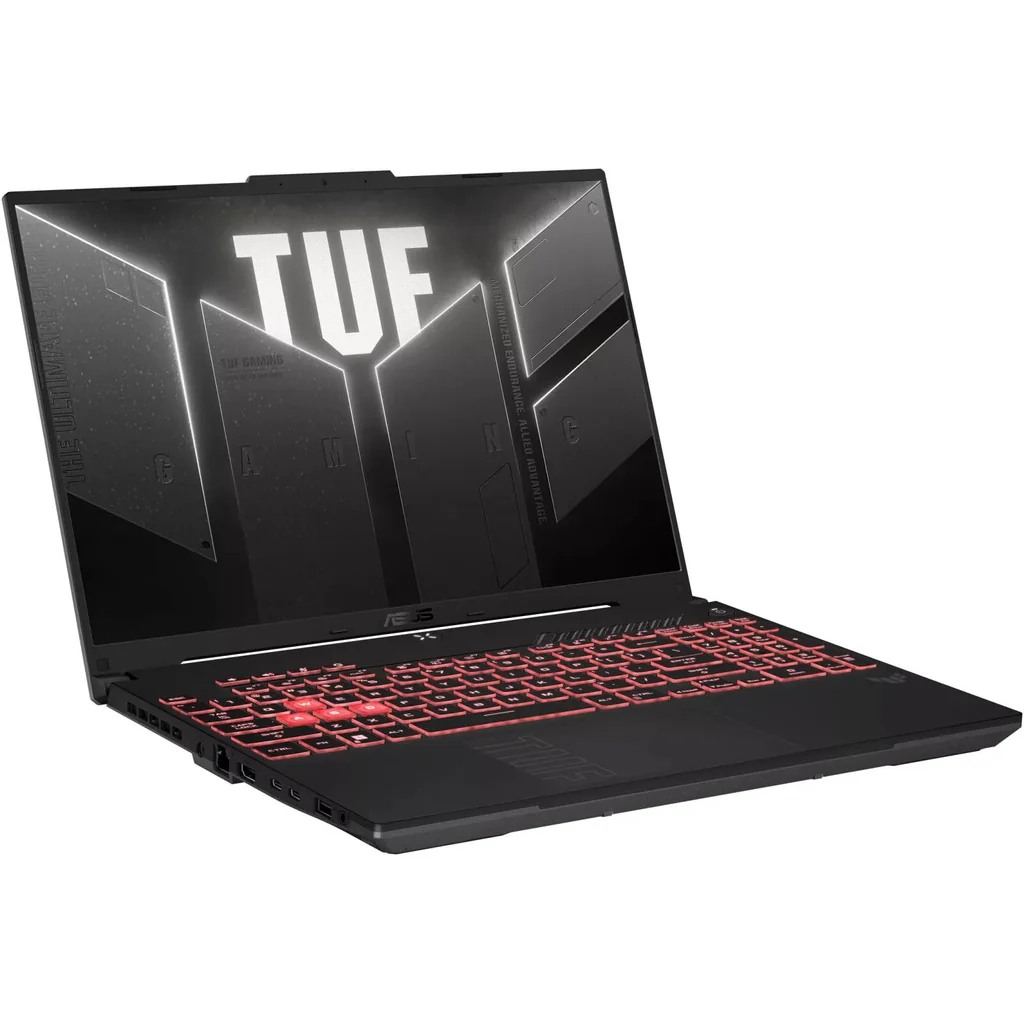 ASUS TUF A16 FA607NUQ Gaming Laptop, 16" WUXGA IPS 144Hz Display, AMD Ryzen 7 170, 16GB RAM, 512GB SSD, GeForce RTX 4050 6GB, English Keyboard, Win11Home, Mecha Gray | 90NR0QF3-M00CF0 - Image 2