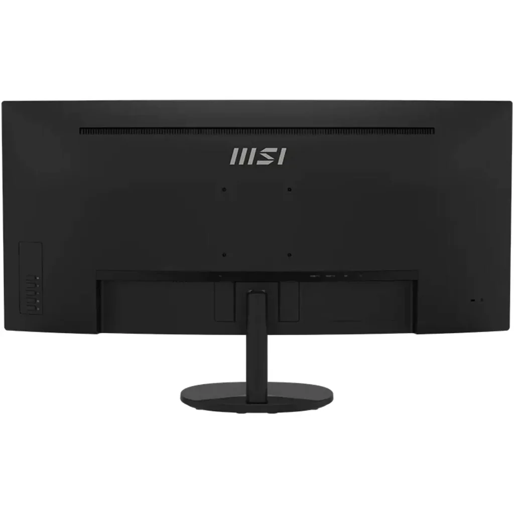 MSI PRO MP341CQ E12 Curved Business Monitor, 34 Inch UWQHD Display, VA Panel, 120Hz Refresh Rate, 1ms Response Time, 1500R Curvature, HDR Ready, VESA Mount Support, Black | 9S6-3PB2CT-074 - Image 5