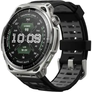 Amazfit Balance 3 Smartwatch, Premium Fitness & Health Tracker with AMOLED Display, GPS Navigation, Heart Rate Monitoring, Smart Features & Long Battery Life, Stainless Steel | Balance 3