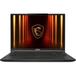 MSI Stealth A16 AI+ A3XWIG-076US Gaming Laptop, 16" QHD+ 240Hz Display, AMD Ryzen AI 9 HX 370, 32GB RAM, 2TB SSD, GeForce RTX 5080 16GB GPU, English Keyboard, Win 11 Pro, Black | 9S7-15FL35-076