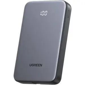 UGREEN Zapix Series 10000mAh Power Bank, 20W USB-C Two-Way Fast Charging, 22.5W USB-A Fast Charging, USB-C Power Delivery Battery Pack, Multi-Device Compatibility, Black | 75131