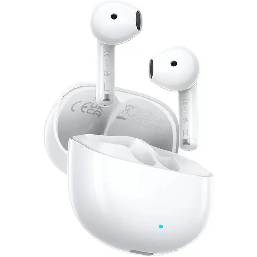 UGREEN LightBuds WS217 True Wireless Earbuds, Bluetooth 6.0, 13mm Dynamic Drivers, ENC Noise Cancellation, Spatial Audio, Low Latency Gaming Mode, Up To 35 Hours Battery Life, White | 65876