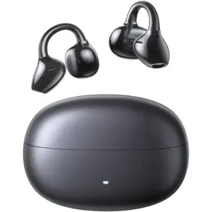 UGREEN ClipBuds Pro Open Ear Wireless Headphones, Bluetooth 6.0, Adaptive ANC Noise Cancellation, 6 Microphones With AI Wind Noise Reduction, Hi Res Audio, LDAC Support, IPX5, Black | 85185