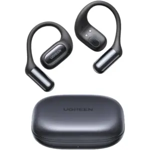 UGREEN FitBuds Open Ear Headphones, Bluetooth Wireless Earbuds, High Quality Audio, AI Noise Cancellation, Low Latency Mode, Long Battery Life, IPX5 Water Resistance, Black | 65655
