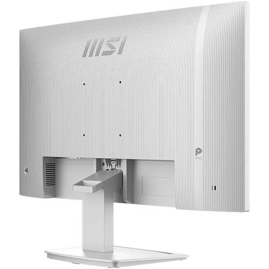 MSI PRO MP273W E14A Business Productivity Monitor, 27" IPS, FHD, 144Hz Refresh Rate, 1ms (MPRT) Response Time, AMD FreeSync, Power Link, Built-in Speakers, Accessory Slot, White | 9S6-3PB4CH-413 - Image 5