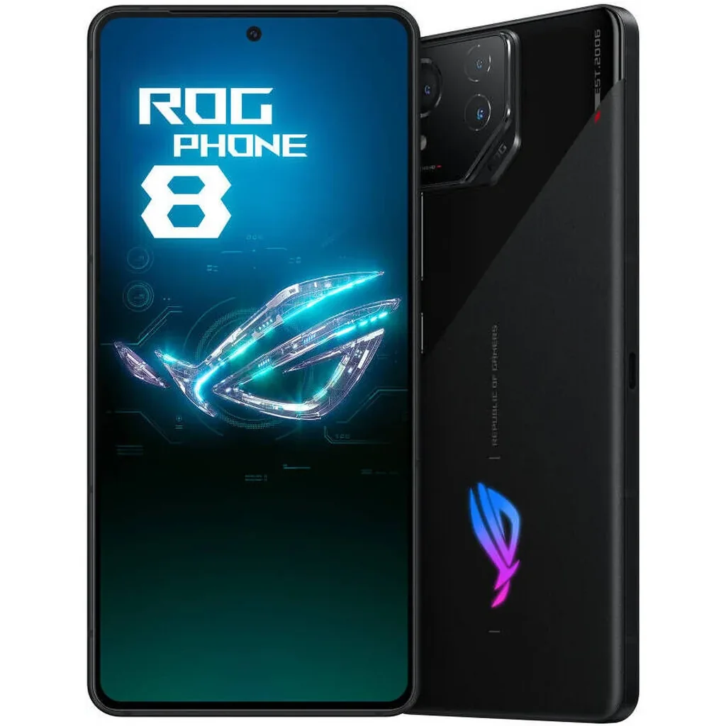 ASUS ROG Phone 8 5G Dual Sim Gaming Phone, 6.78" FHD+ 165Hz AMOLED Display, Qualcomm Snapdragon 8 Gen 3, 16GB RAM, 256 ROM, Adreno 750 GPU, Android 14, INTL Version, 5500mAh, Phantom Black | ROGP-8-PB - Image 2