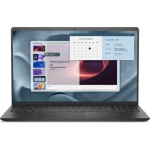 Dell Pro 15 Essential Laptop, 15.6" FHD IPS 120Hz Display, Intel Core 3 100U, 8GB RAM, 512GB SSD, Integrated Intel Graphics, English Keyboard, No OS, Carbon Black | PV15250