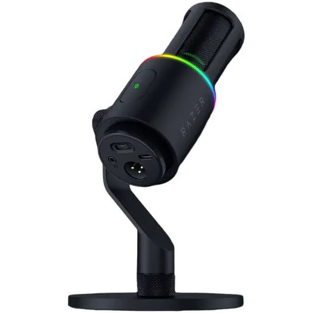 Razer Seiren V3 Pro Dynamic USB & XLR Microphone, 32-Bit Float Audio, 30mm Dynamic Capsule, XLR Connectivity, Built-in Advanced Audio DSP, USB Type C & XLR Connectivity, Black | RZ19-05500100-R3M - Image 3