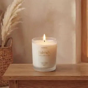 Amara Calmea Sleep Scented Candle 220g Relaxing Aromatherapy Jar Candle Stress Relief
