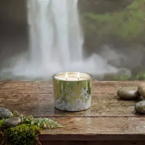 Amara Pine Eucalyptus Scented Candle 220g Jar Candle Long Lasting Home Fragrance Relaxing Aroma