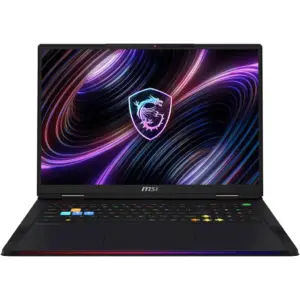 MSI Raider 18 Max HX A2WI Gaming Laptop, 18" UHD+ 120Hz Display, Intel Core Ultra 9 290HX Plus, 32GB RAM, 2TB SSD, GeForce RTX 5080 16GB, English-Arabic K/B, Win11Home, Core Black | 9S7-182462-1083