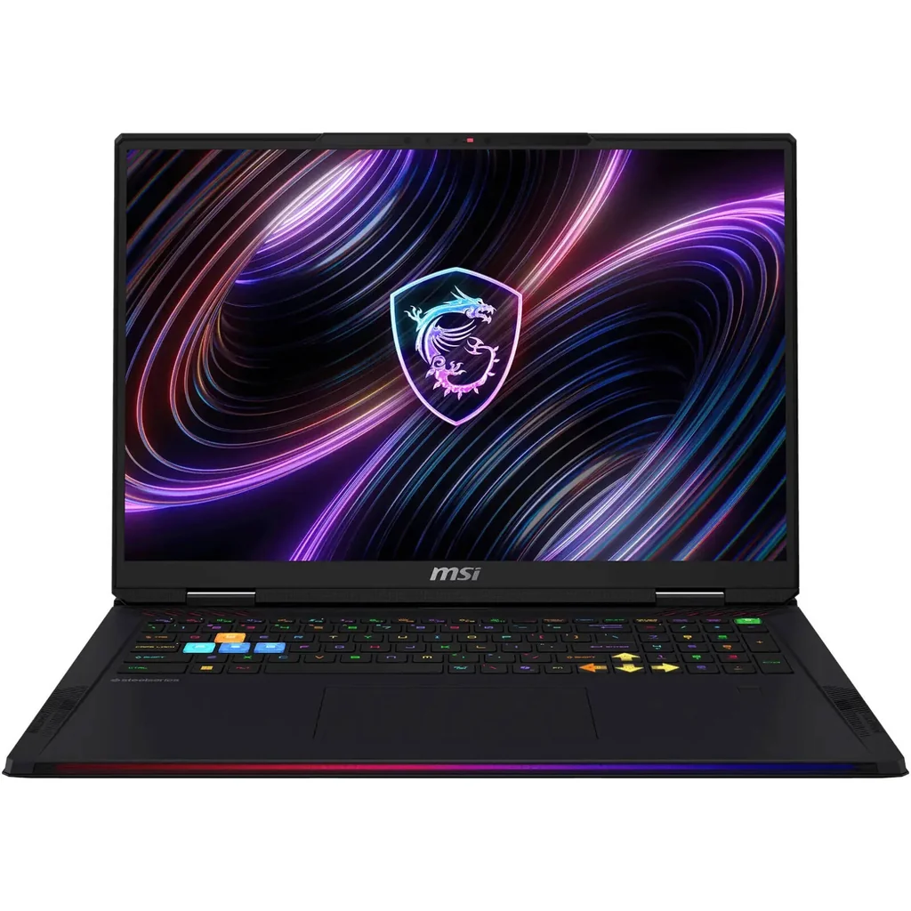 MSI Raider 18 Max HX A2WI Gaming Laptop, 18" UHD+ 120Hz Display, Intel Core Ultra 9 290HX Plus, 32GB RAM, 2TB SSD, GeForce RTX 5080 16GB, English-Arabic K/B, Win11Home, Core Black | 9S7-182462-1083