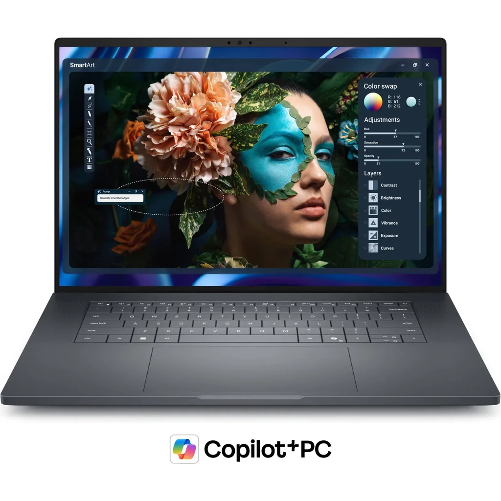 Dell Pro Precision 7 Series Laptop, 16" FHD+ 120Hz Display, Intel Core Ultra X7 368H vPro, 64GB RAM, 2TB SSD, Intel Arc B390 Graphics, English Keyboard, Windows 11 Pro | PW716260 - Image 7