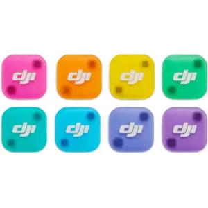 DJI Mic Mini 2 Multi-Color Magnetic Front Cover, Stylish Magnetic Protective Microphone Cover Accessory, Multicolor | Mic Mini 2 Cover