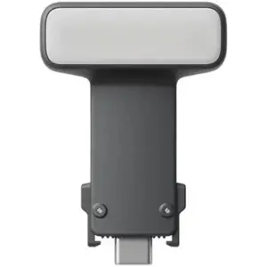 DJI OM Fill Light, Adjustable Brightness & Color Temperature, Magnetic USB-C Gimbal Light with Phone Charging, Compact Portable LED Light for Content Creators, Gray | OM Fill Light