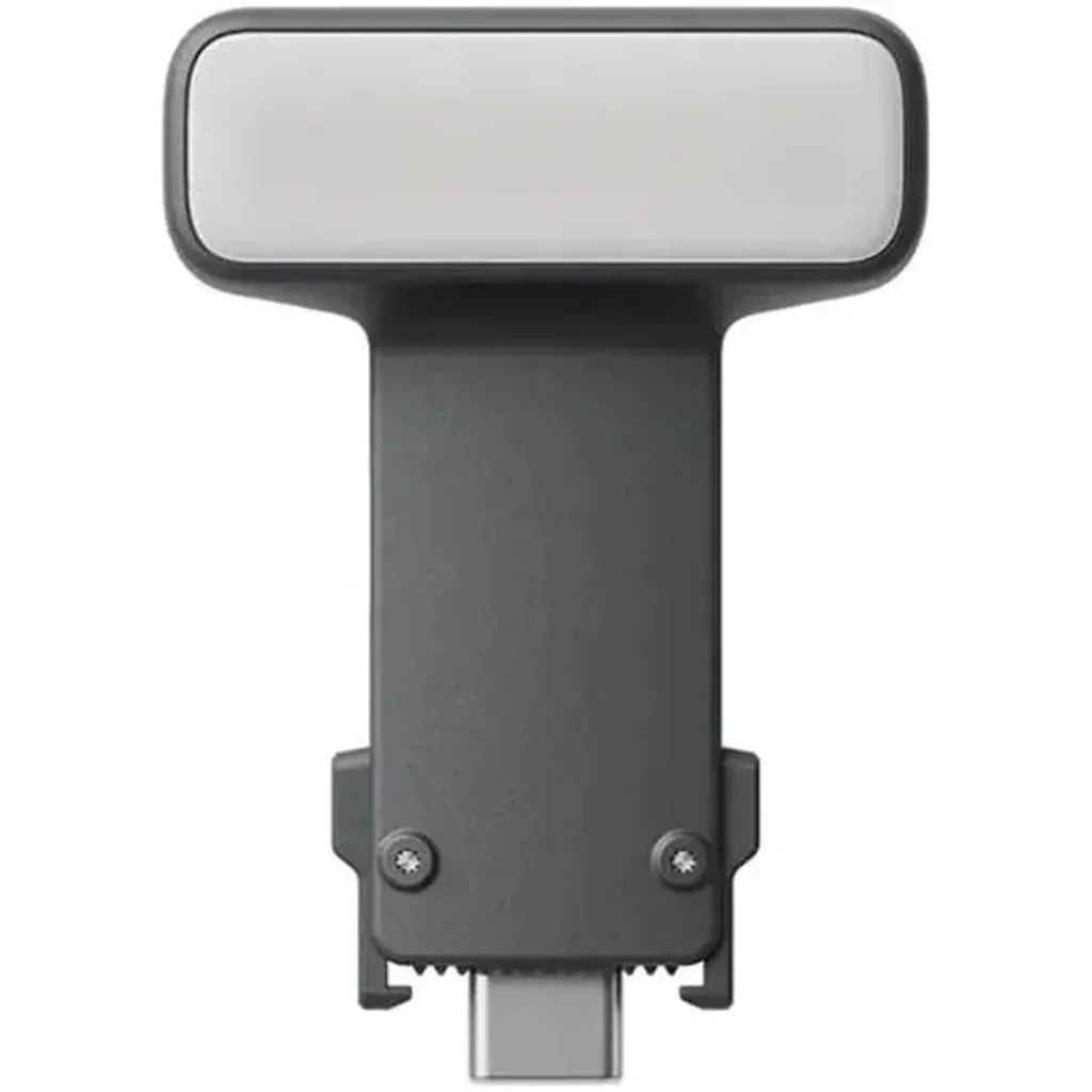 DJI OM Fill Light, Adjustable Brightness & Color Temperature, Magnetic USB-C Gimbal Light with Phone Charging, Compact Portable LED Light for Content Creators, Gray | OM Fill Light