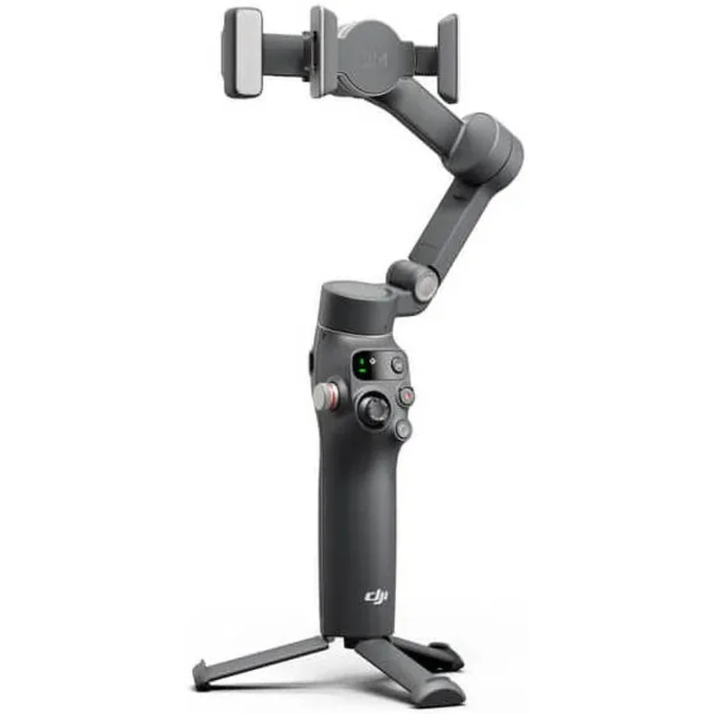 DJI OM Fill Light, Adjustable Brightness & Color Temperature, Magnetic USB-C Gimbal Light with Phone Charging, Compact Portable LED Light for Content Creators, Gray | OM Fill Light - Image 5