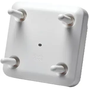 Cisco AIR Series Access Point, 802.11ac Wave 2, 4x4 3 Antenna Configuration, 2x Gigabit Ethernet (GbE) Ports, CleanAir, E Regulatory Domain, White | AIR-AP2802E-E-K9