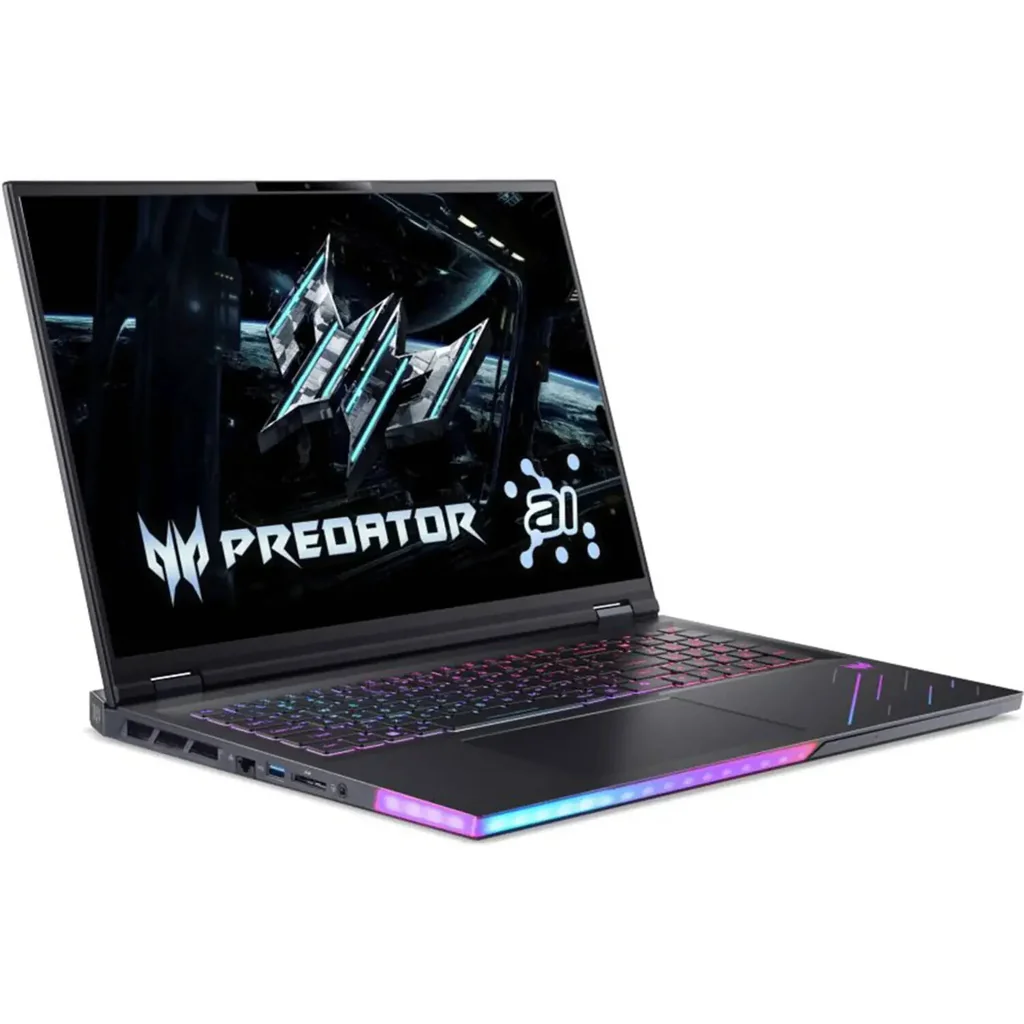 Acer Predator Helios 18 AI Gaming Laptop, 18" WQXGA IPS 120Hz Display, Intel Core Ultra 9 275HX, 64GB RAM, 2TB SSD, GeForce RTX 5090 24GB GPU, English Keyboard, Win11Pro, Black | NH.U1RAA.001 - Image 7