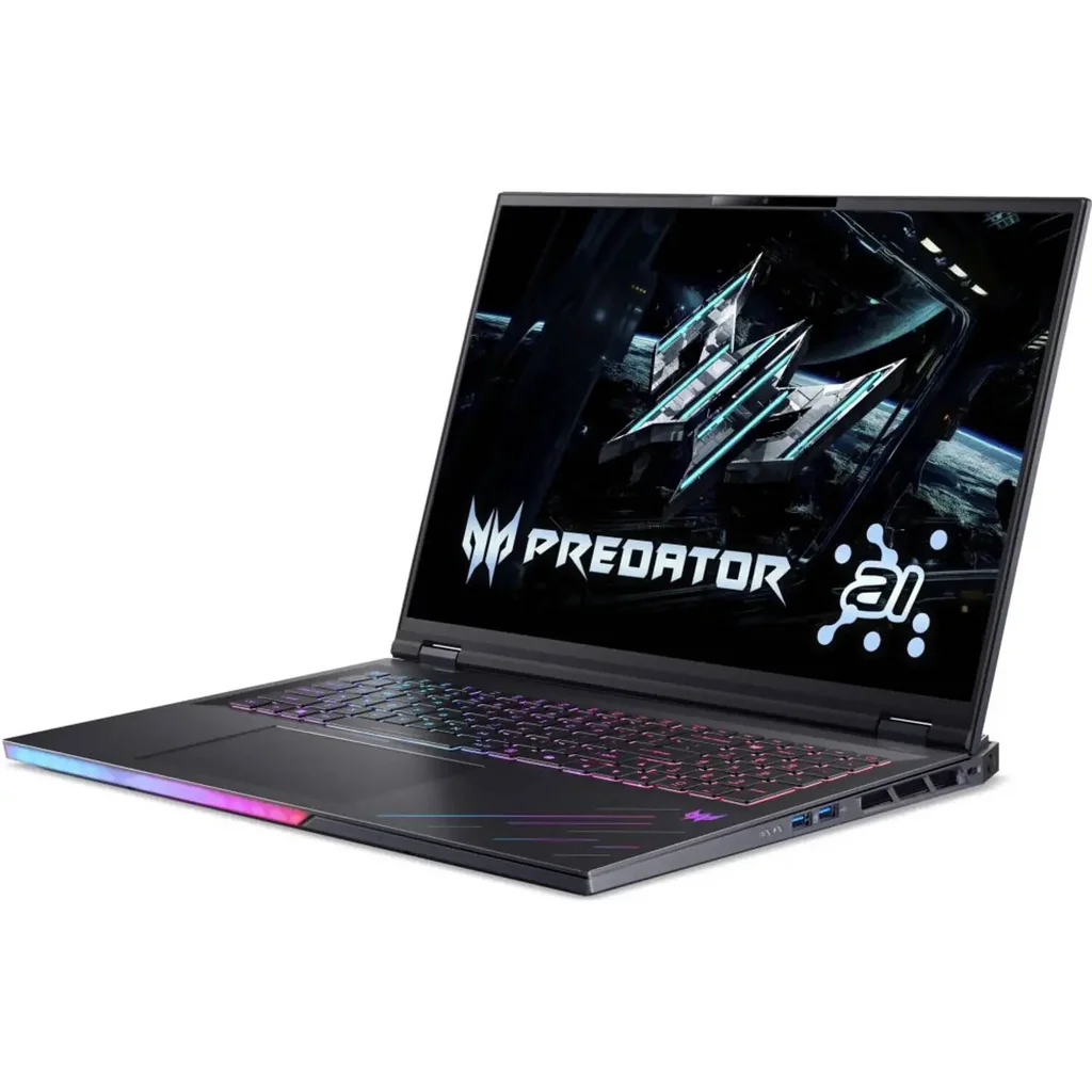 Acer Predator Helios 18 AI Gaming Laptop, 18" WQXGA IPS 120Hz Display, Intel Core Ultra 9 275HX, 64GB RAM, 2TB SSD, GeForce RTX 5090 24GB GPU, English Keyboard, Win11Pro, Black | NH.U1RAA.001 - Image 8