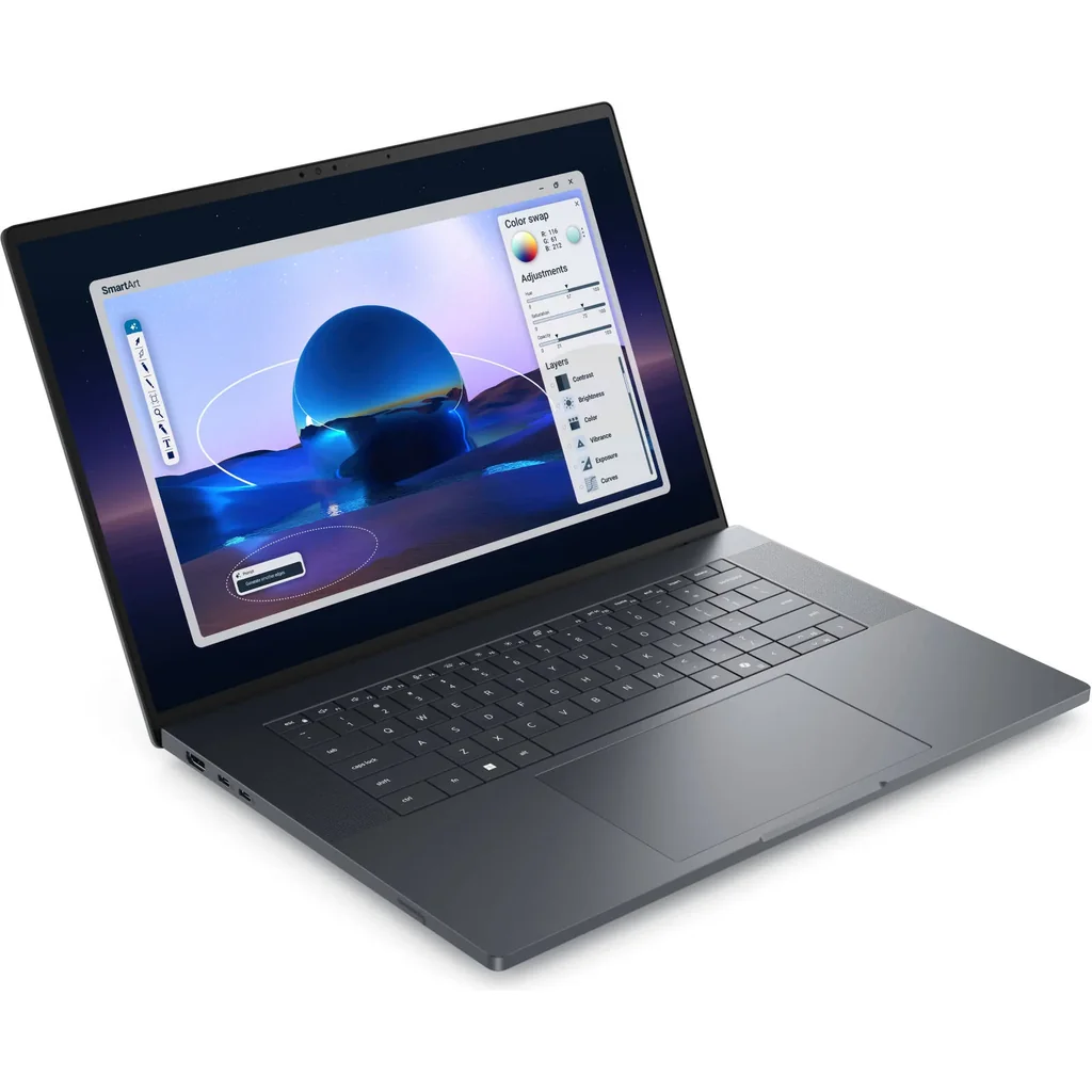 Dell Pro Max 16 Premium Laptop, 16" UHD+ Touch 120Hz Display, Intel Core Ultra 7 265H vPro, 32GB RAM, 512GB SSD, RTX Pro 1000 Blackwell 8GB GPU, English Keyboard, Windows 11 Pro, Black | MA16250 - Image 2