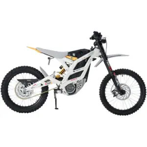 79BIKE Falcon GT Electric Dirt Bike, 16kW Peak Motor, 72V 40Ah Samsung 50S Battery, 59 MPH Top Speed, 120km Range, NFC Dashboard, FOC Drive System, International White | 79B-GT-IW