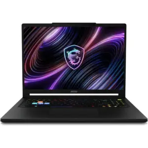 MSI Raider 16 HX B2W Gaming Laptop, 16" QHD+ IPS 240Hz Display, Intel Core Ultra 7 251HX, 32GB RAM, 1TB SSD, GeForce RTX 5070 Ti 12GB GPU, English-Arabic K/B, Win11, Core Black | 9S7-265122-078