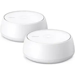 TP-Link Deco 7 BE3600 Whole Home Mesh WiFi 7 System, Up to 4,500 Sq. Ft., Connect 150 Devices, Smart Roaming, Flexible Backhaul, Advanced Security, 2-Pack, White | 0100000625